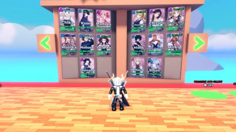 Anime Stars Card Collection codes