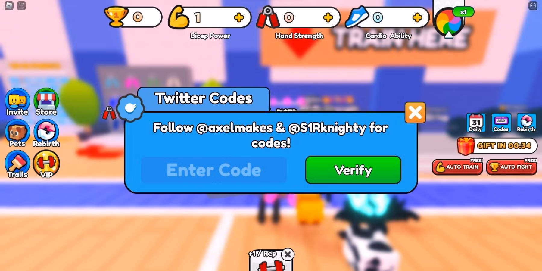 Arm Wrestle Simulator codes – Redeem Arm Wrestle Simulator Codes