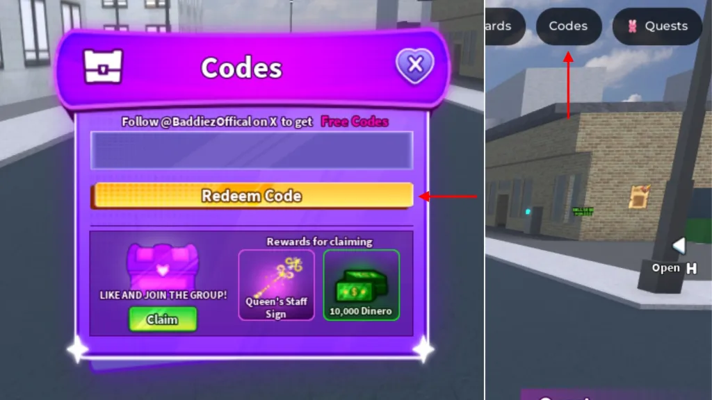 Baddies codes – Redeem Baddies Codes