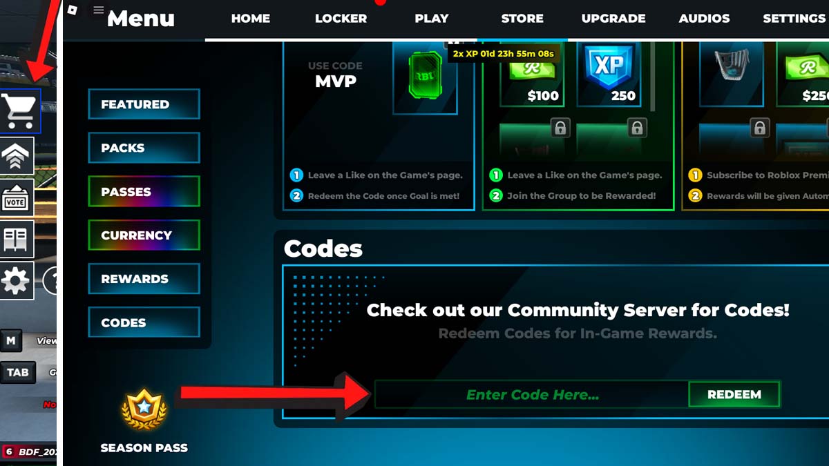 Baseball Universe Codes Code Redemption System.