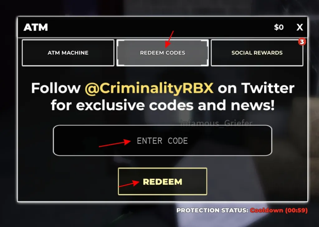Criminality codes – Redeem Criminality Codes