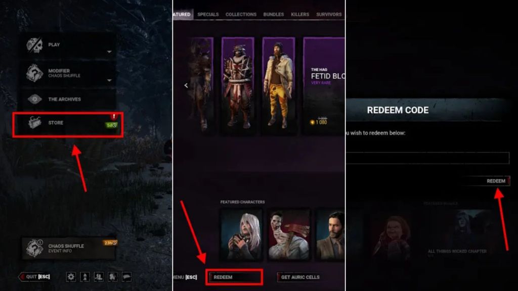 Dead by Daylight (DBD) codes – Redeem Dead by Daylight (DBD) Codes
