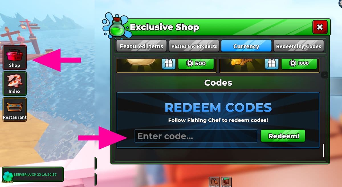 Fishing Chef codes – Redeem Fishing Chef Codes