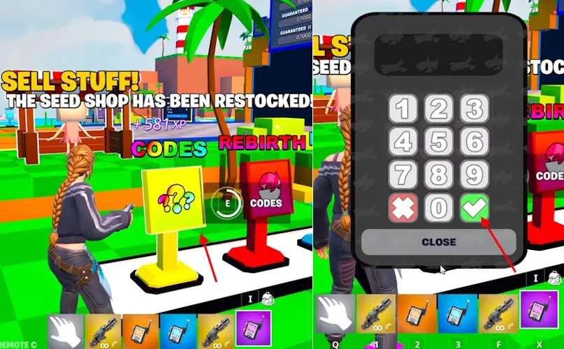 Fortnite Fruits vs Brainrots codes – Redeem Fortnite Fruits vs Brainrots Codes
