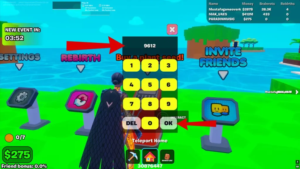 Fortnite Garden vs Brainrots codes – Redeem Fortnite Garden vs Brainrots Codes