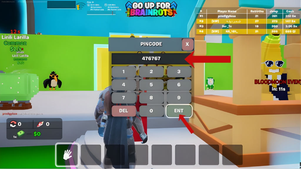 Fortnite Go Up for Brainrots codes – Redeem Fortnite Go Up for Brainrots Codes