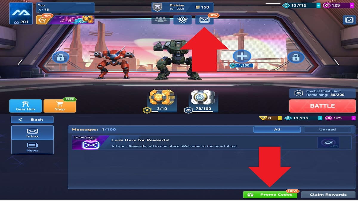 Mech Arena codes – Redeem Mech Arena Codes