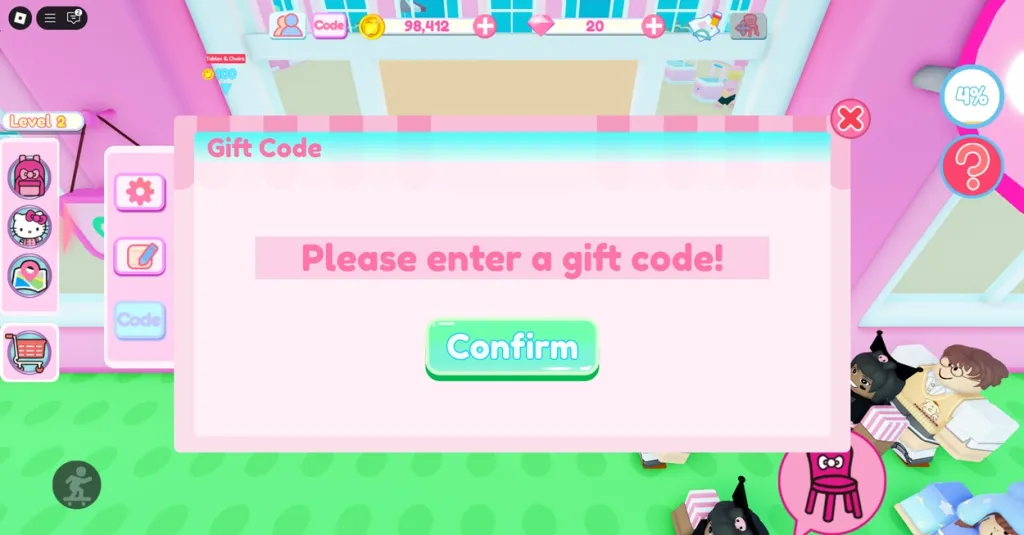 My Hello Kitty Cafe codes – Redeem My Hello Kitty Cafe Codes