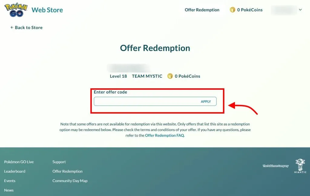 Pokemon GO codes – Redeem Pokemon GO Codes