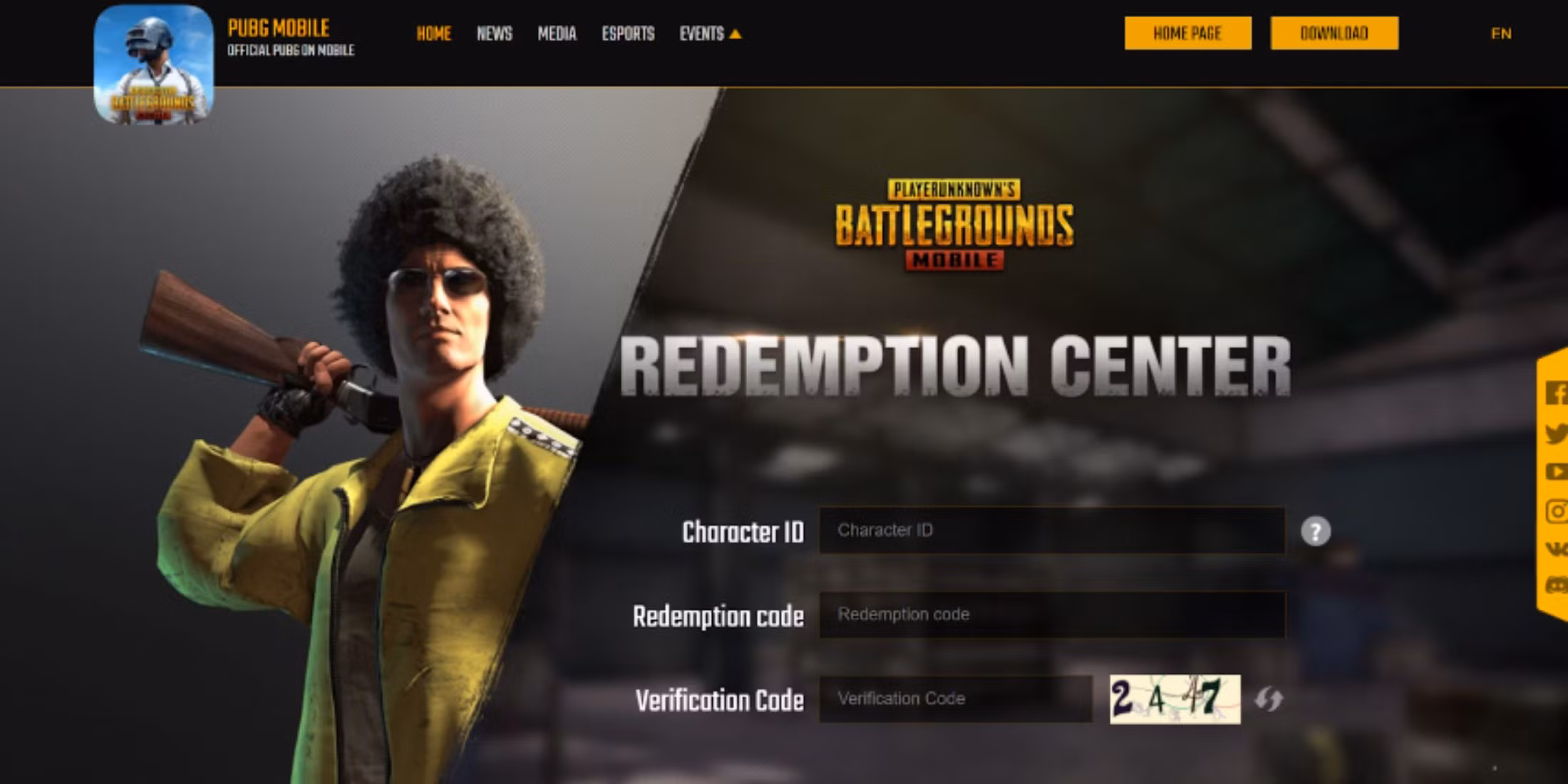 PUBG Mobile codes – Redeem PUBG Mobile Codes