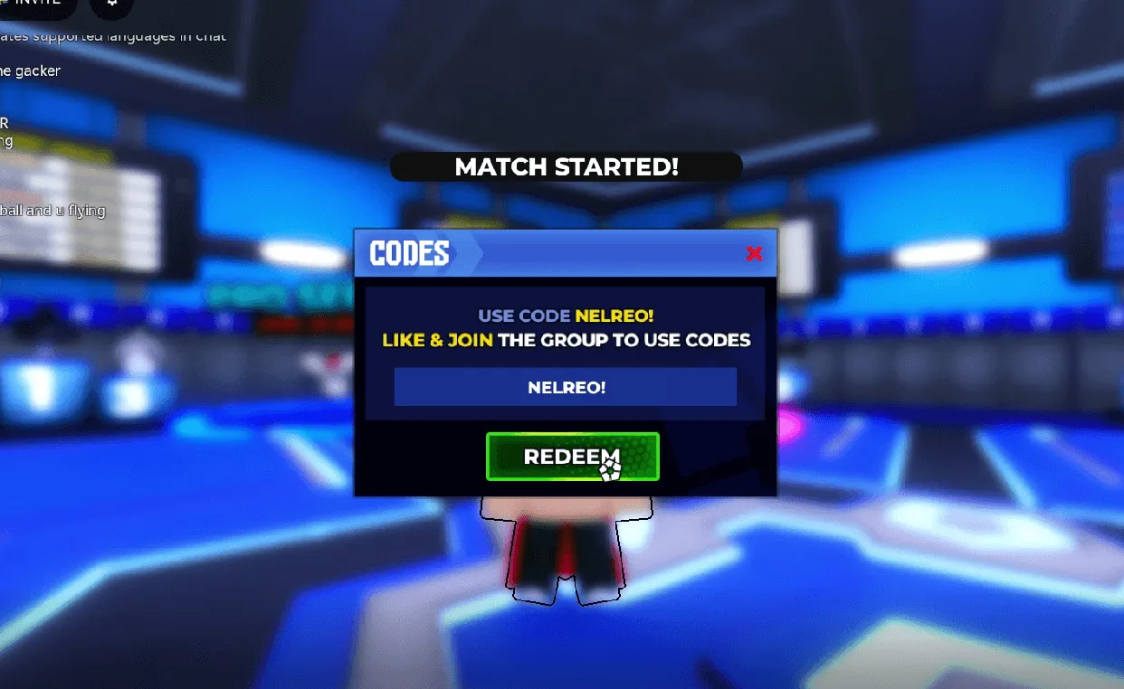 How to redeem codes in All Active Blue Lock Rivals