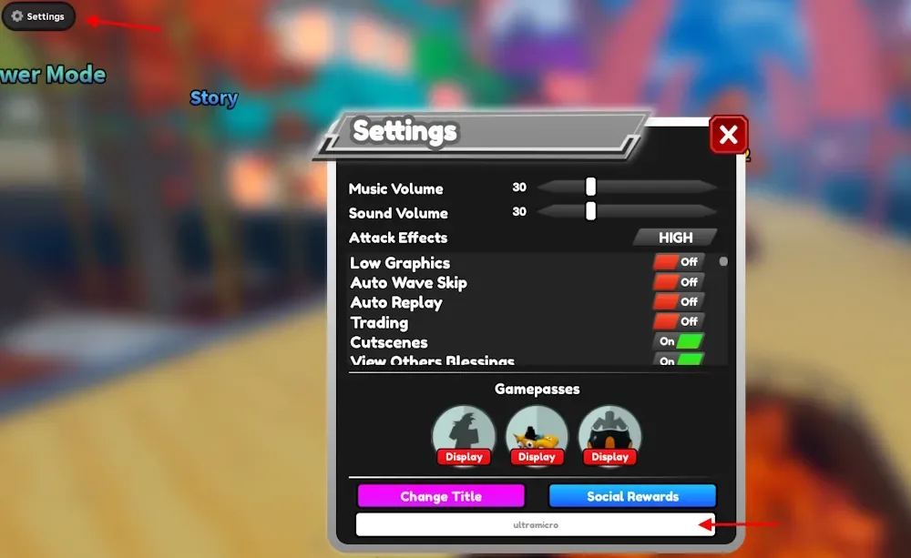 How to redeem codes in All Star Tower Defense