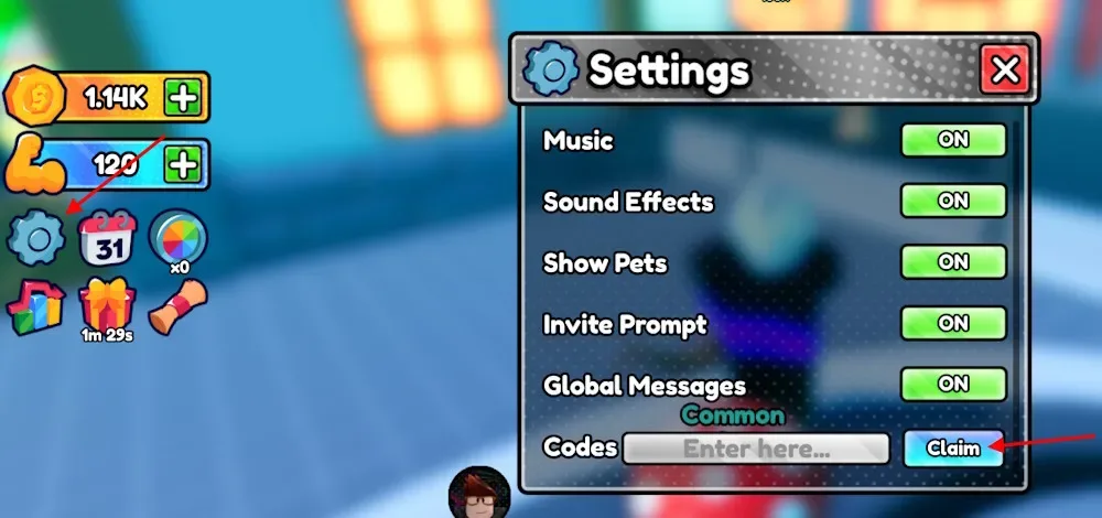 How to redeem codes in Archer Training