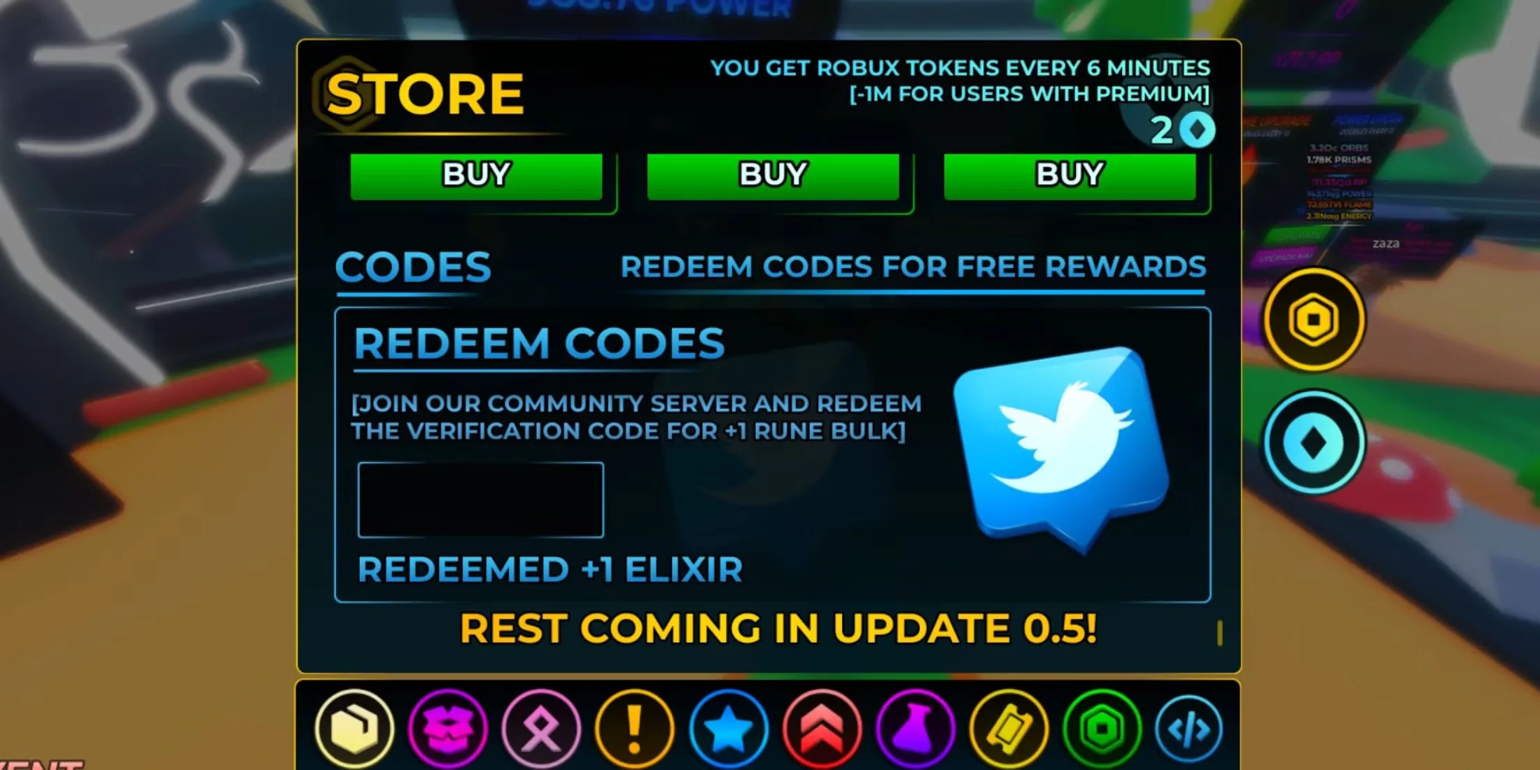 How to redeem codes in Ascender Incremental