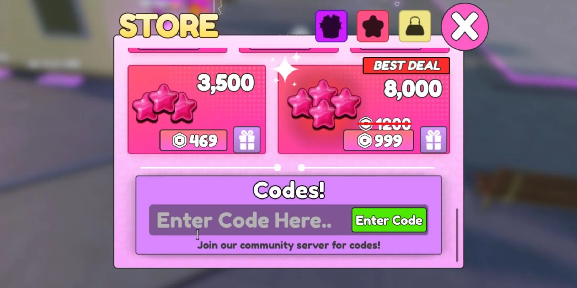 How to redeem codes in Baddies Brawl