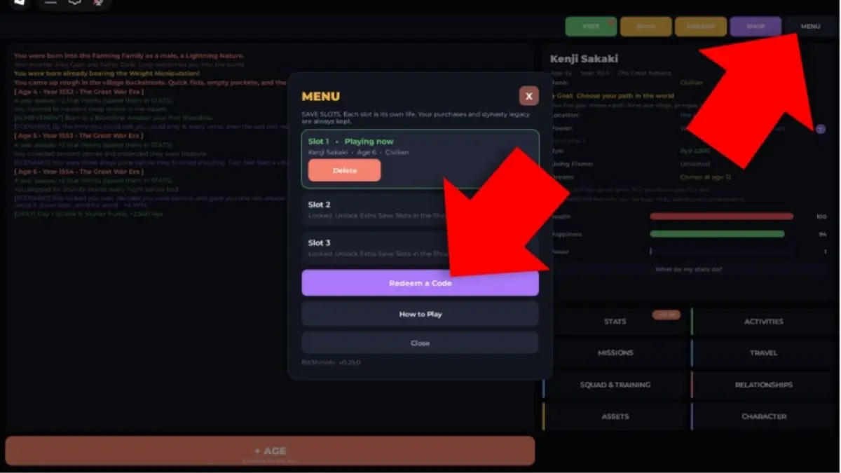 BitShinobi codes – Redeem BitShinobi Codes