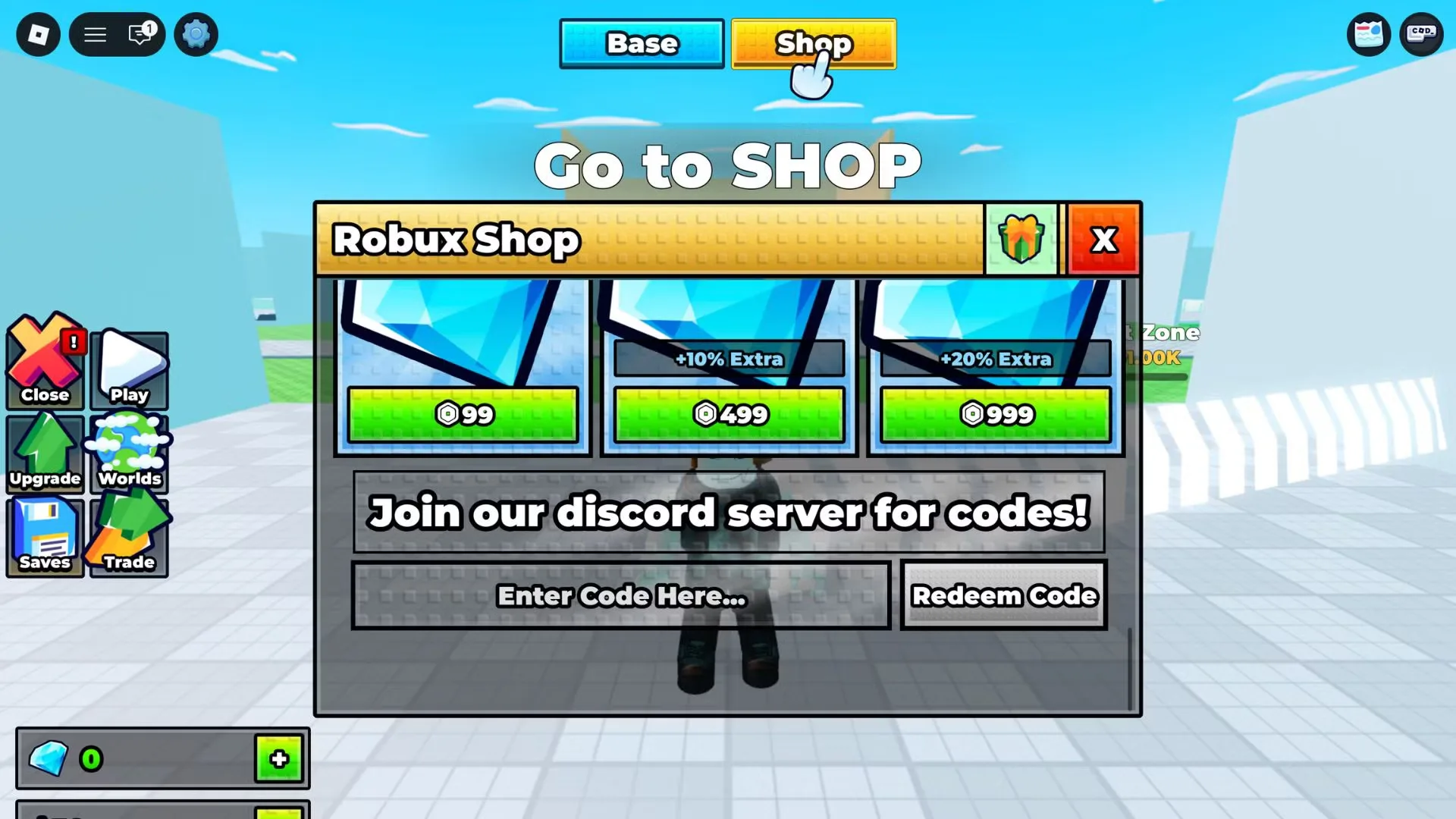 How to redeem codes in Build an ASMR Tower