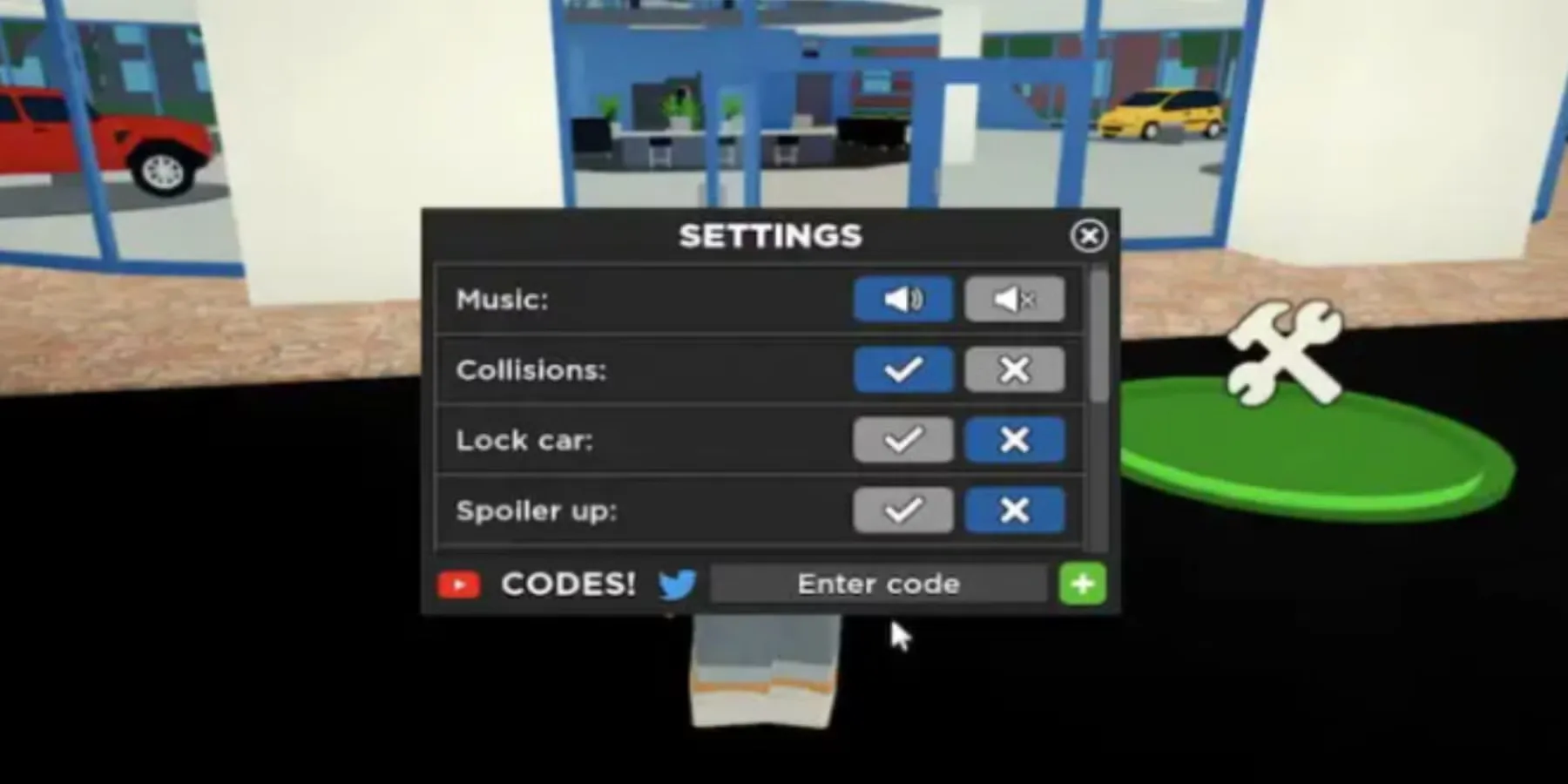 How to redeem codes in Car Dealership Tycoon