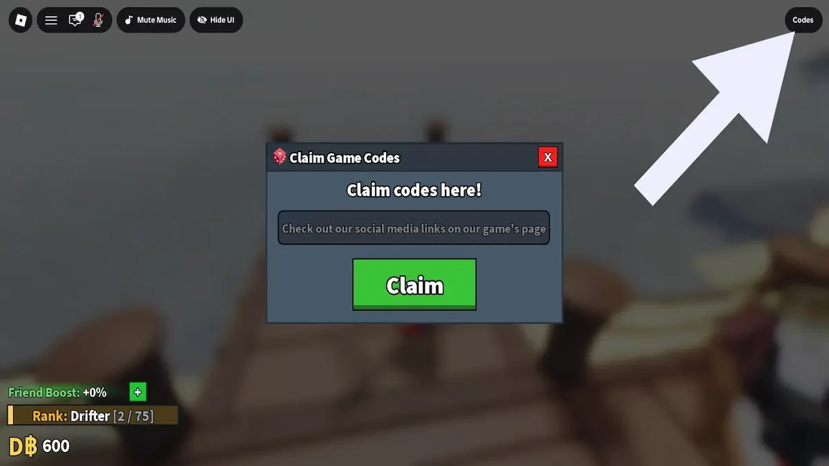 How to redeem codes in Catch and Cook