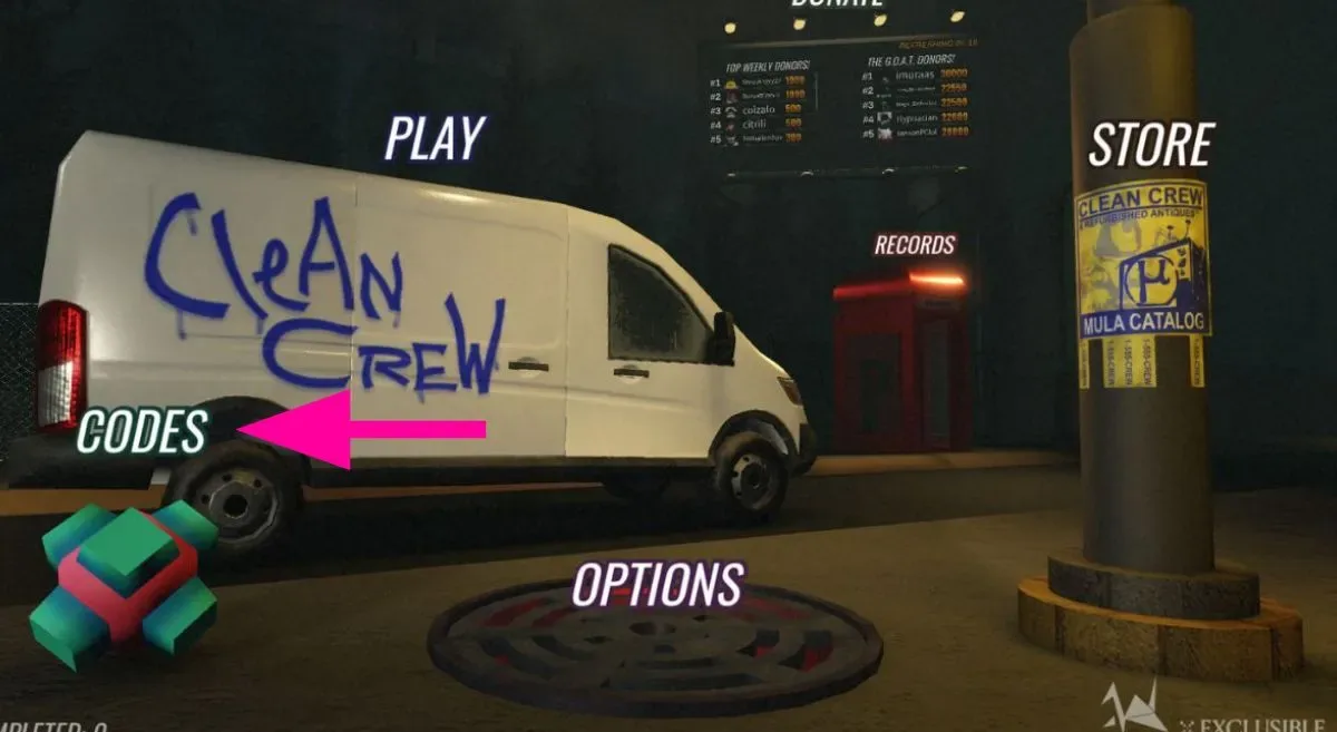How to redeem codes in Clean Crew