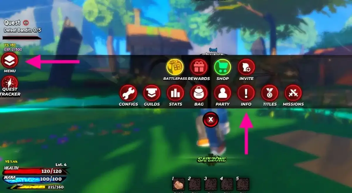 How to redeem codes in Clover Origins