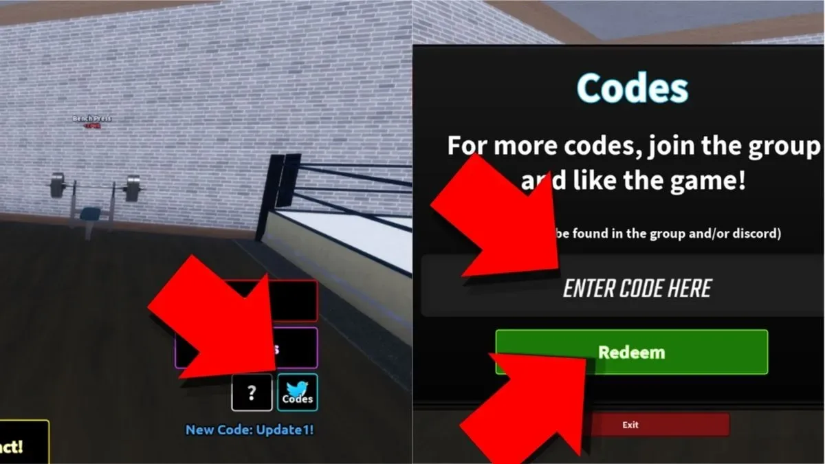 How to redeem codes in Coach a Fighter