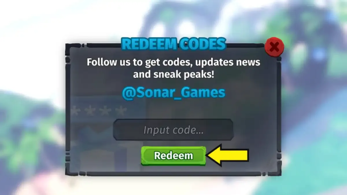 How to redeem codes in Creatures of Sonaria
