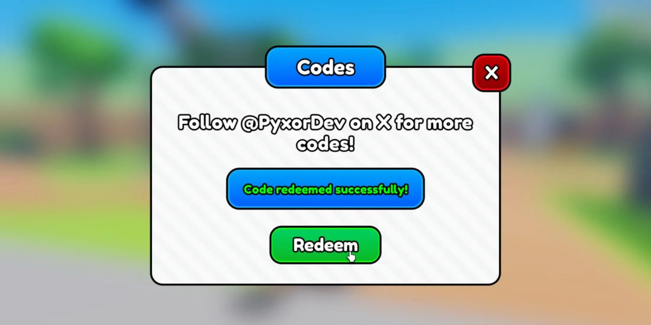 How to redeem codes in Dig to find Dad