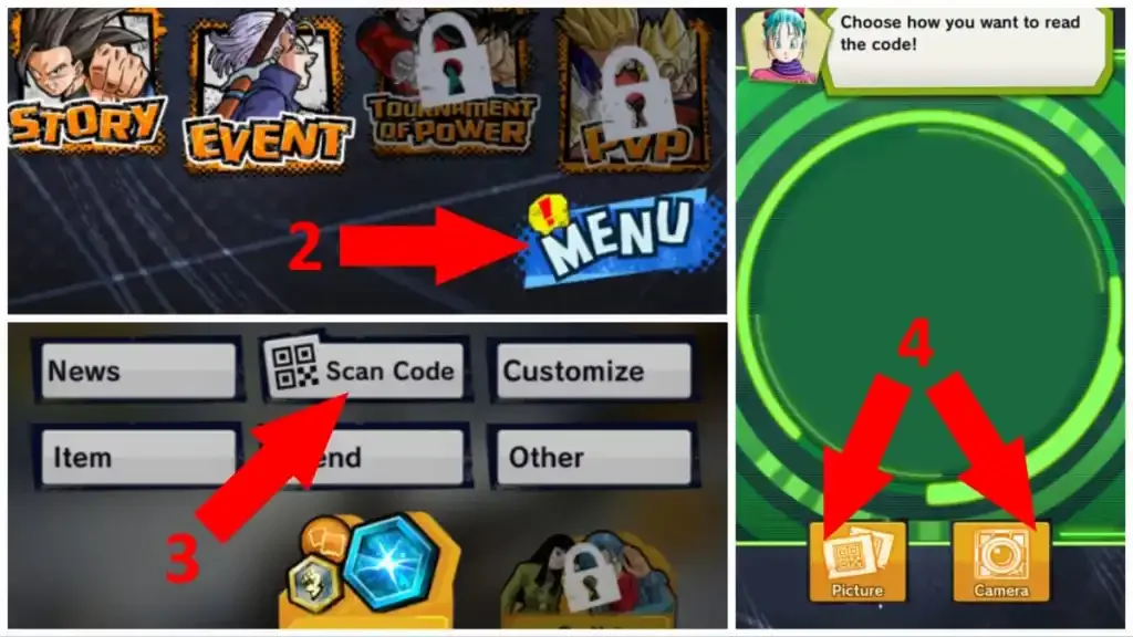 How to redeem codes in Dragon Ball Legends