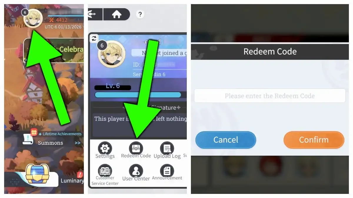 How to redeem codes in Dragon Traveler