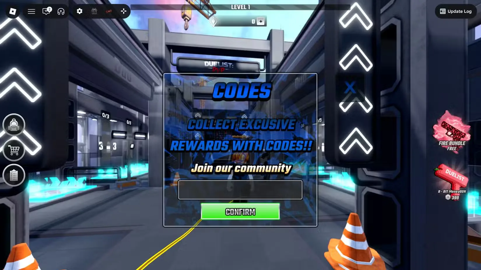 How to redeem codes in DUELIST PvP