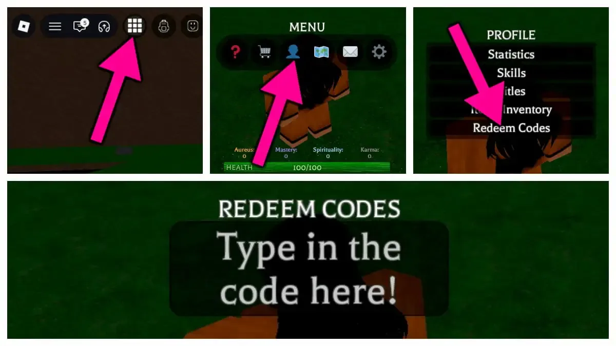 How to redeem codes in Elementalism