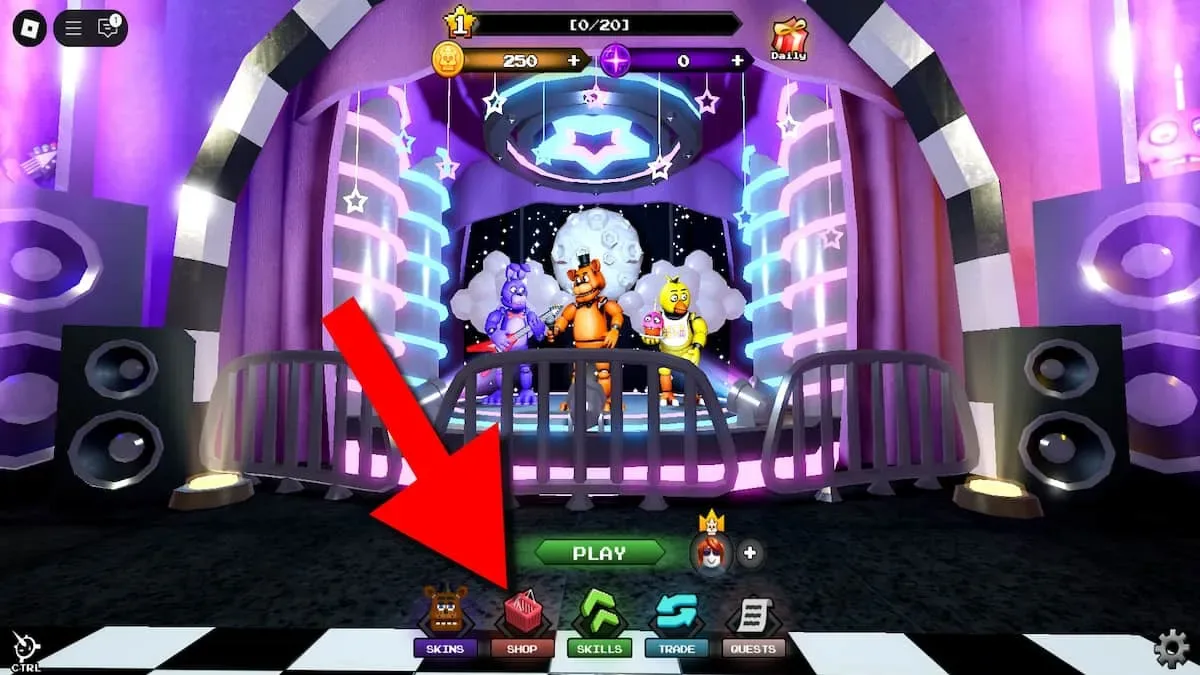How to redeem codes in Five Nights Hunted