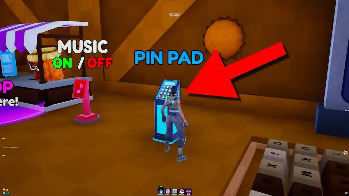 How to redeem codes in Fortnite +1 Speed Keyboard Escape