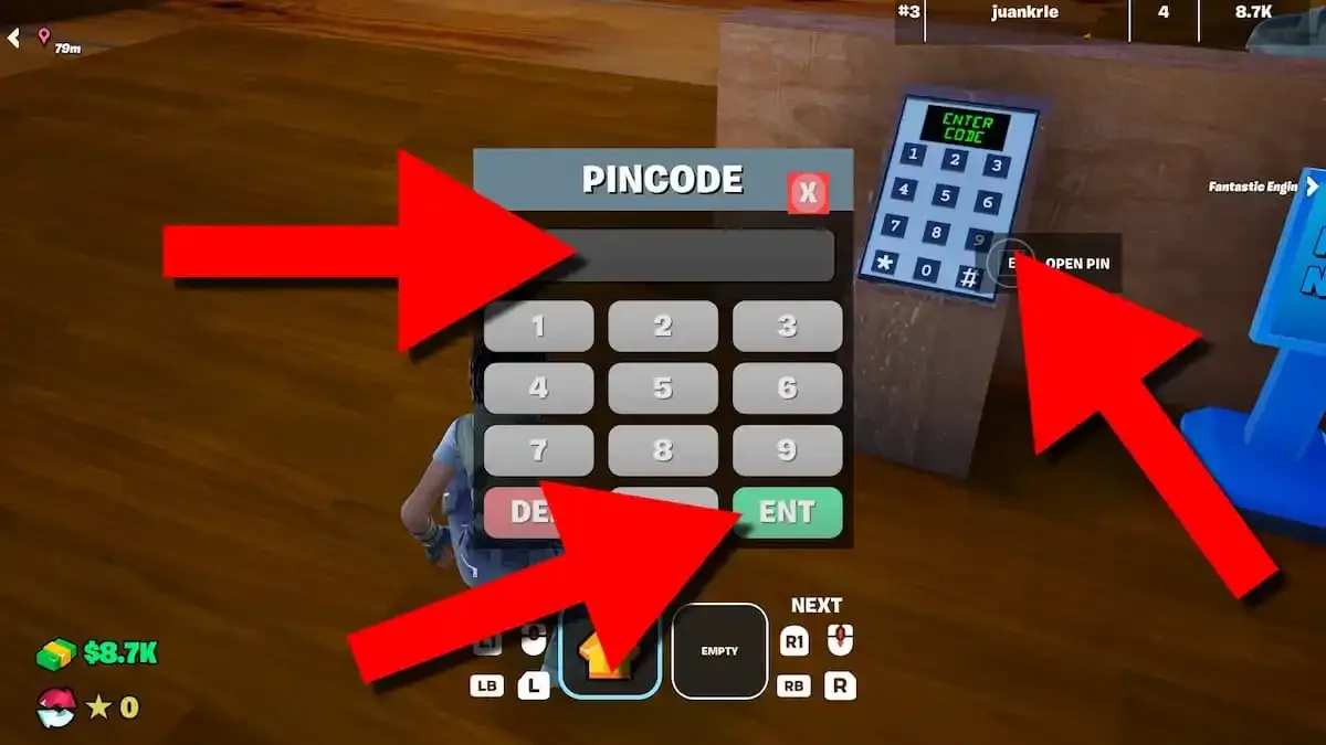 How to redeem codes in Fortnite Card Tycoon