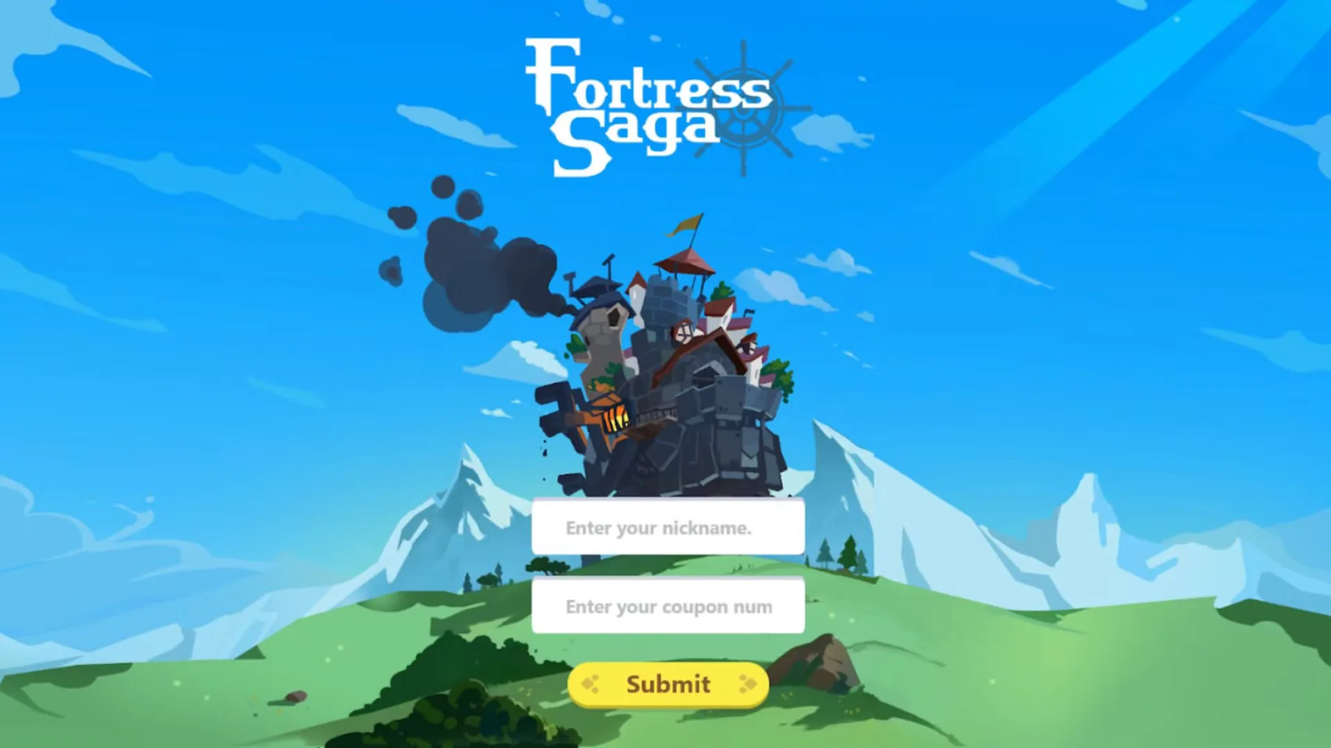 How to redeem codes in Fortress Saga