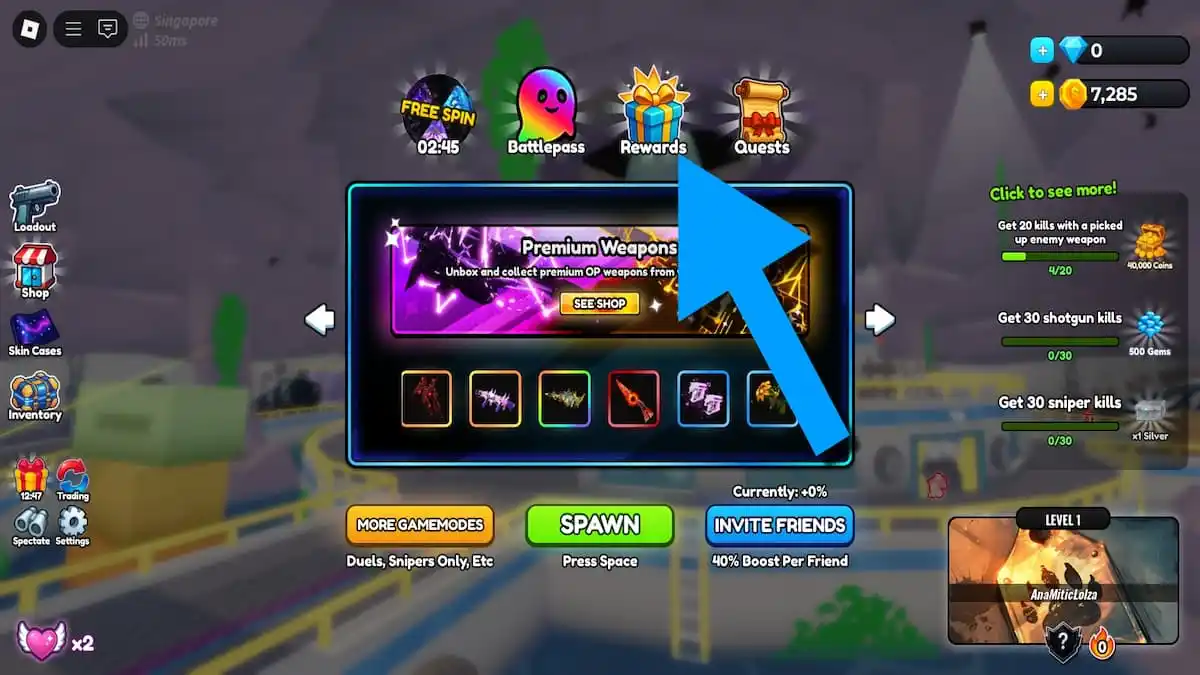How to redeem codes in Hypershot.
