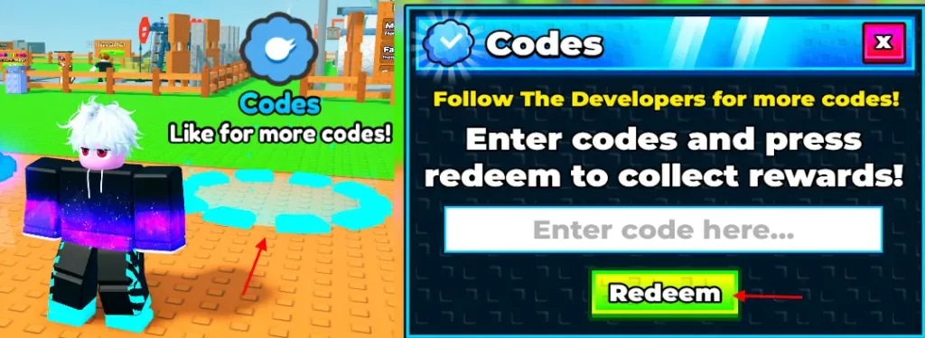How to redeem codes in Launch Your Rocket