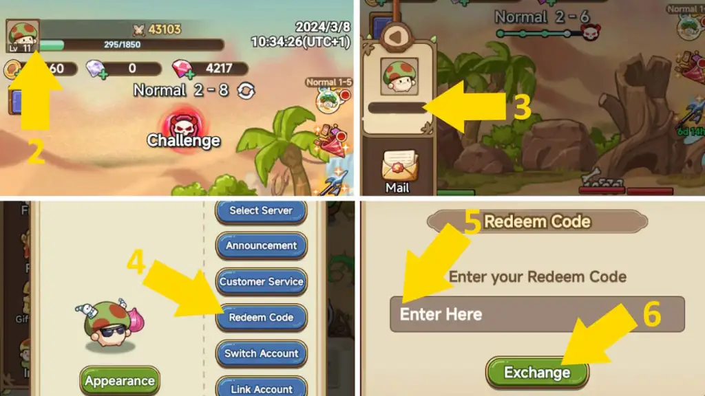 Legend of Mushroom codes – Redeem Legend of Mushroom Codes