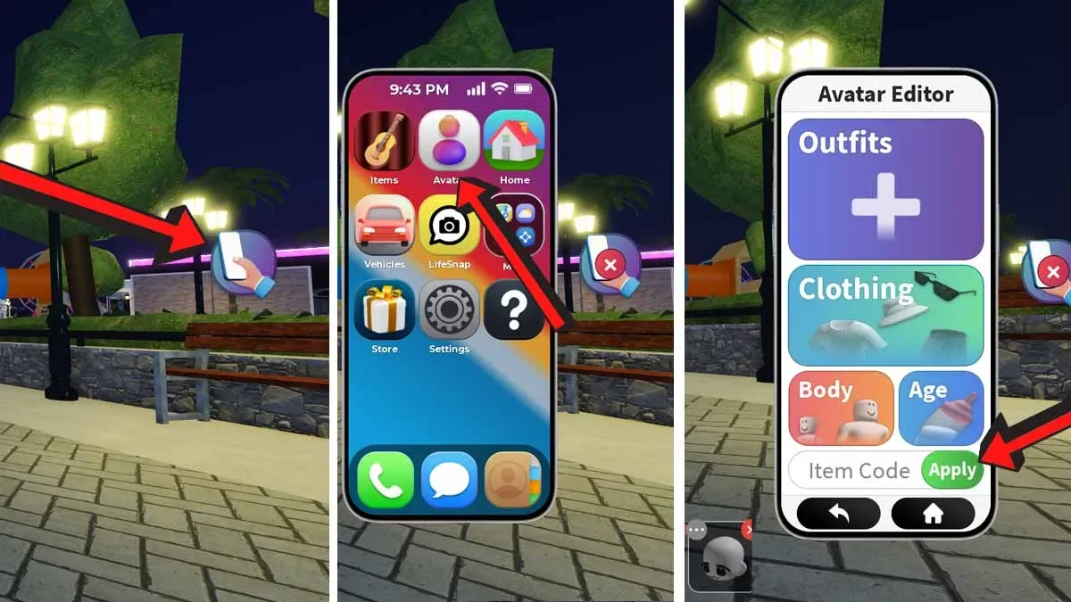How to redeem codes in LifeTogether