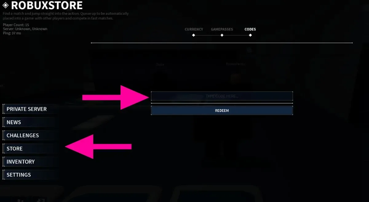 How to redeem codes in Locked 2