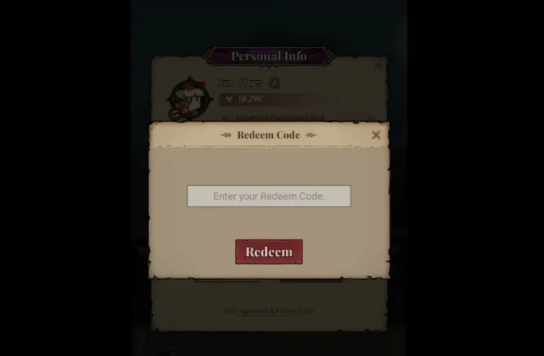 How to redeem codes in Lootfiend Idle Dungeons