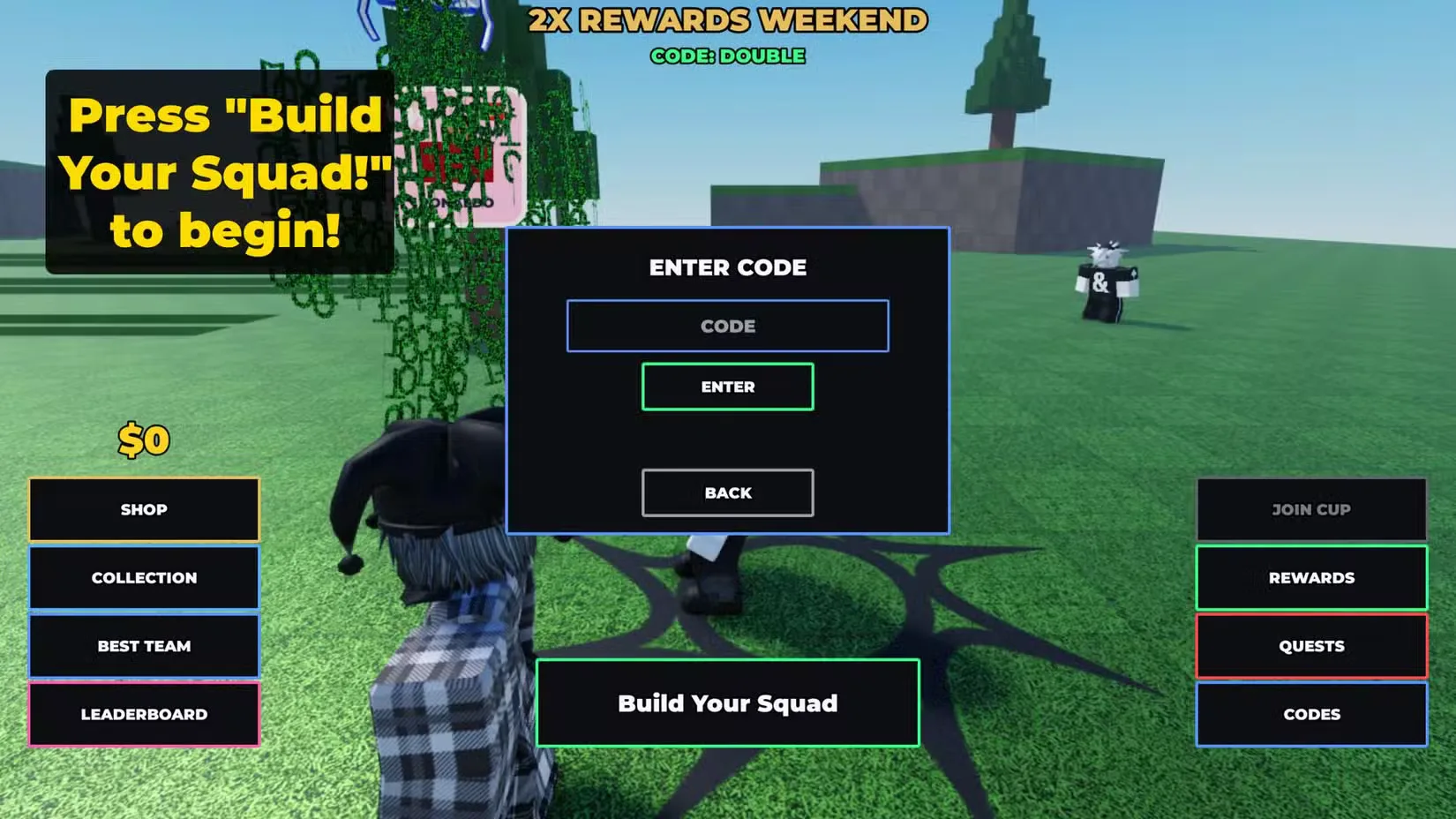 How To Redeem Codes In Manage A Soccer Squad Roblox