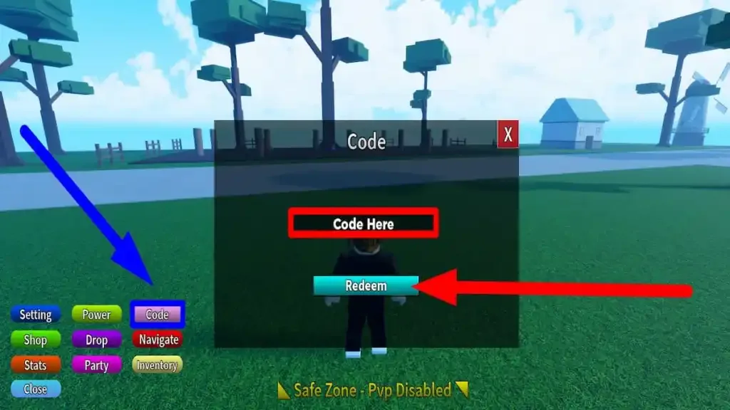 How to redeem codes in Meme Sea