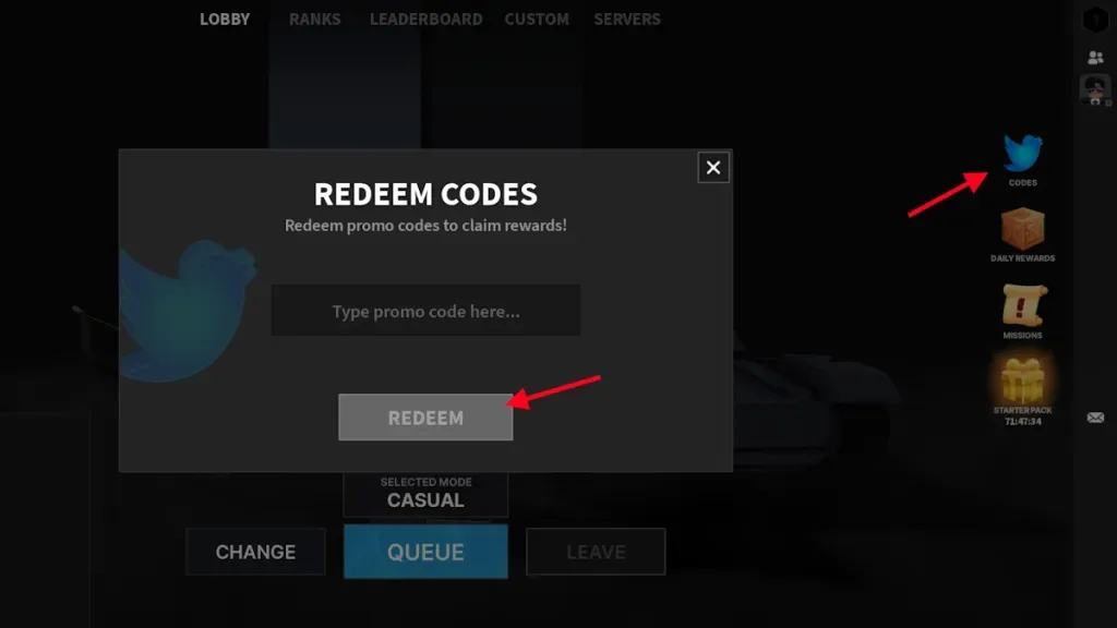 How to redeem codes in Mini Empires