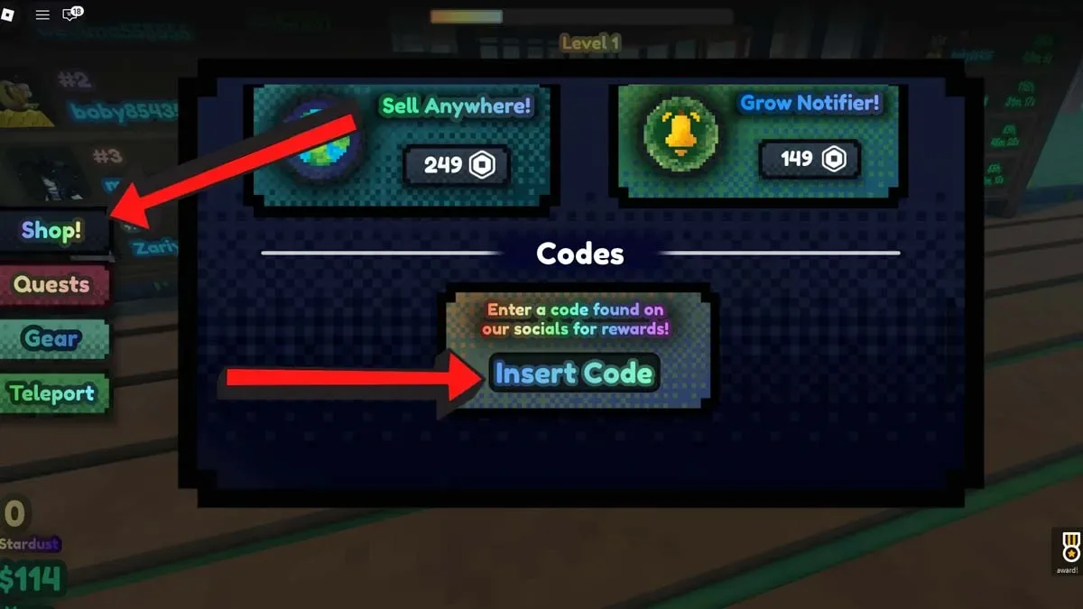 How to redeem codes in My Greenhouse