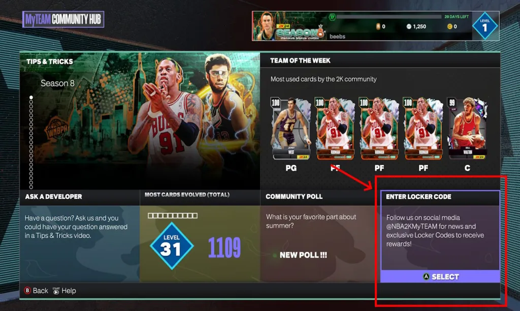 NBA 2K24 Locker codes – Redeem NBA 2K24 Locker Codes