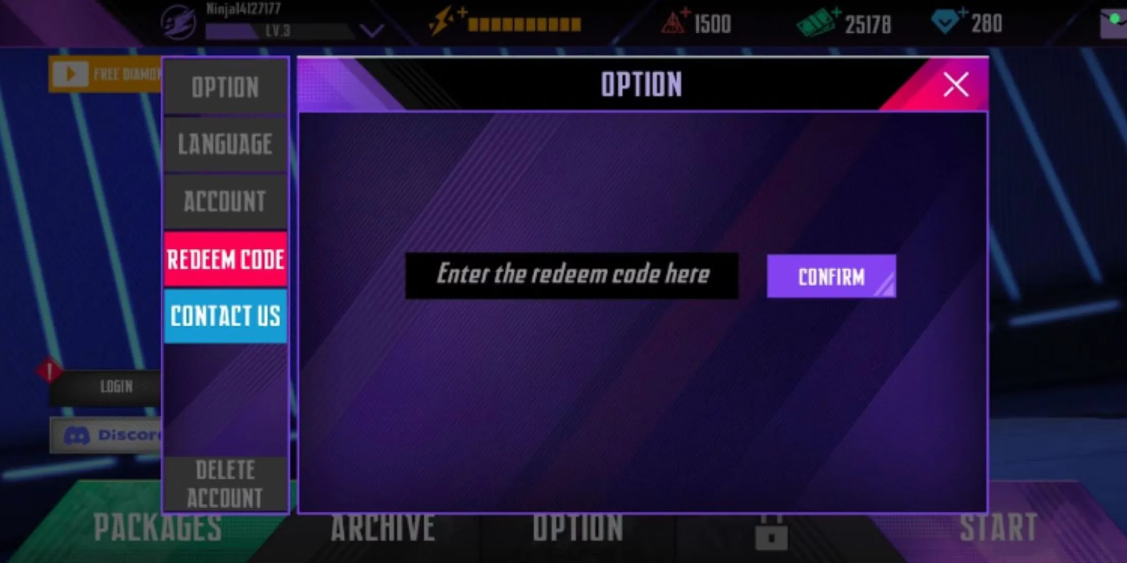 How to redeem codes in Ninja’s Creed