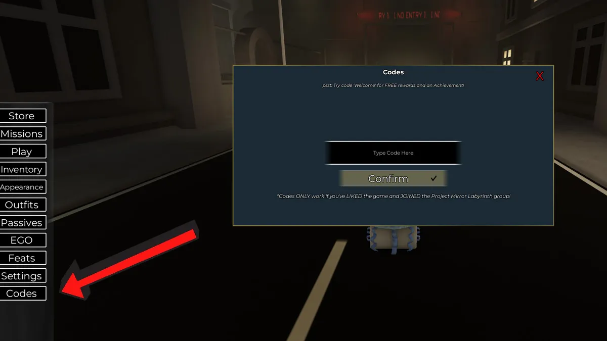 How To Redeem Project Mirror Labyrinth Codes