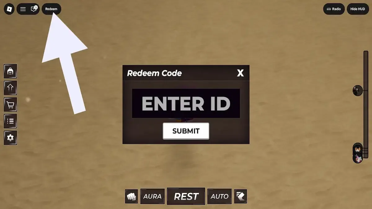 How to redeem codes in Re Aura